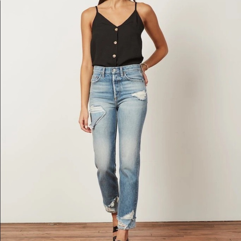 NWT Boyish Jeans The Tommy Repulsion High Waist Size 24